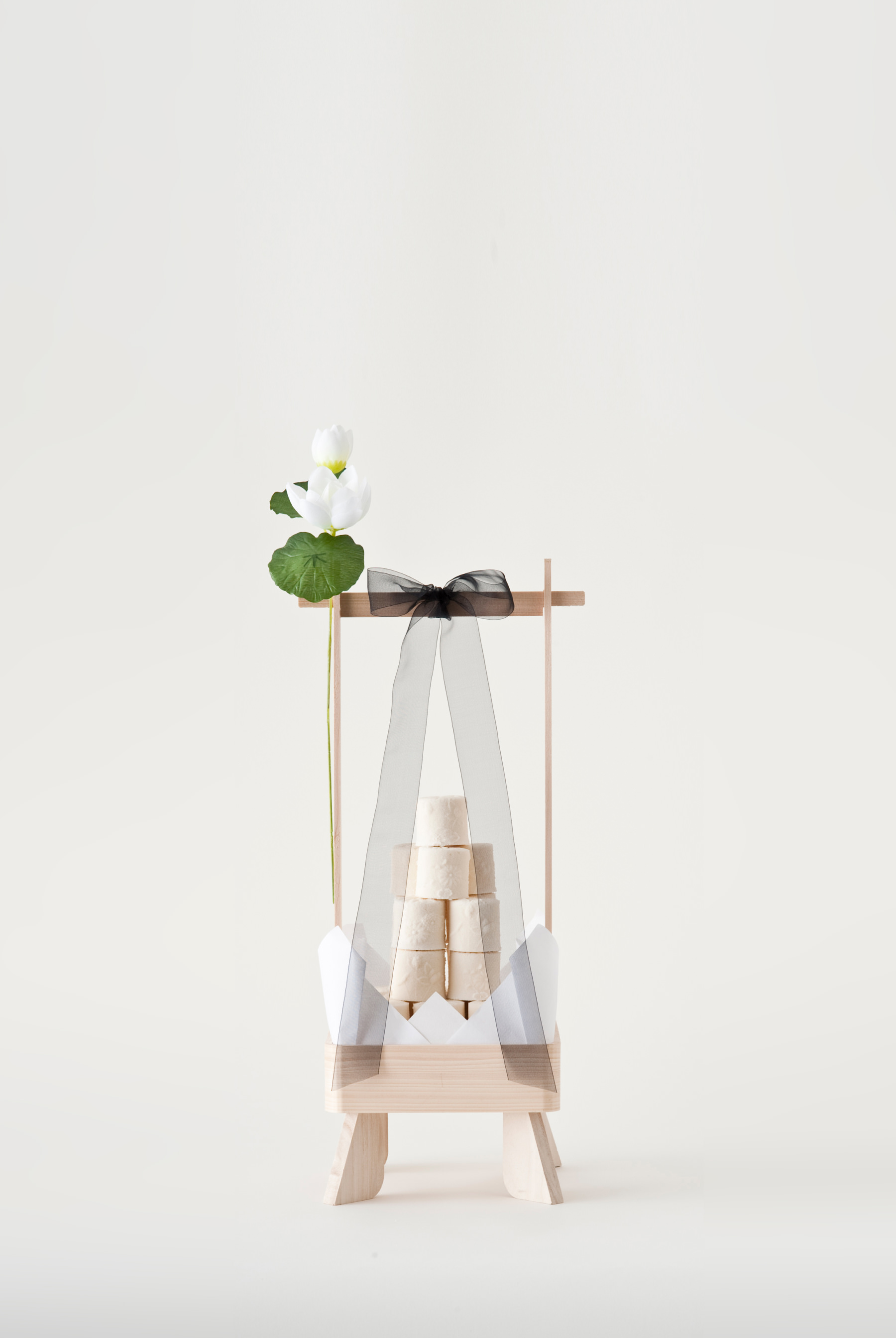 落雁法立 白（1本）